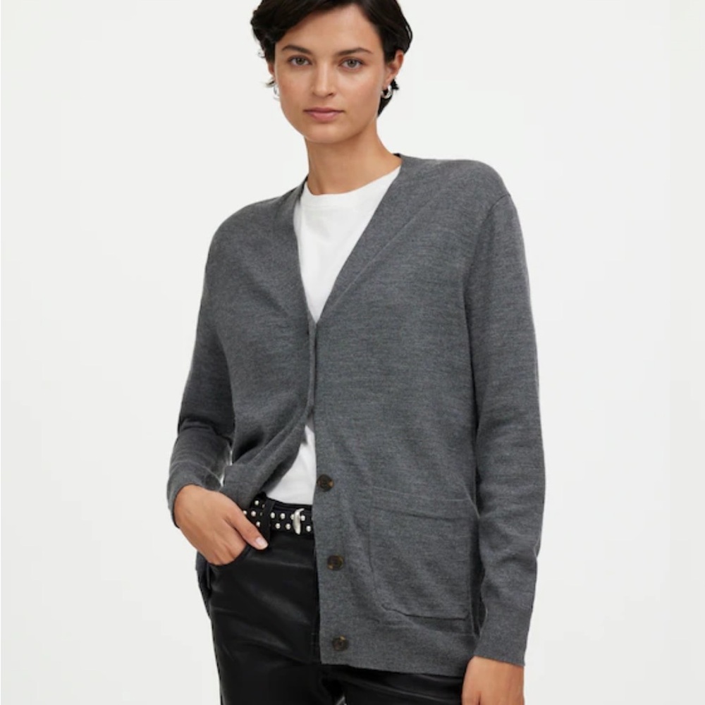 Madewell Merino Wool Boyfriend Cardigan Women's